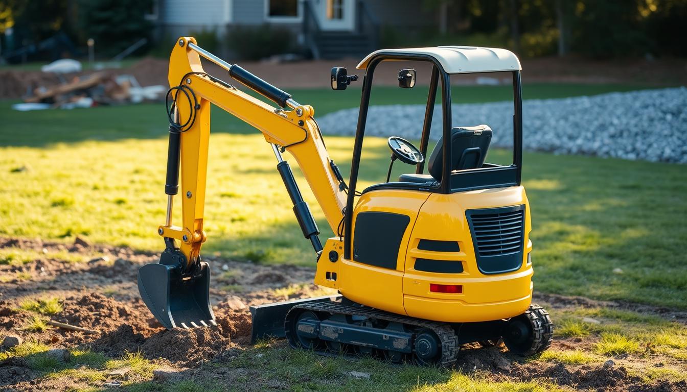 Location de mini-pelle dans l'Eure